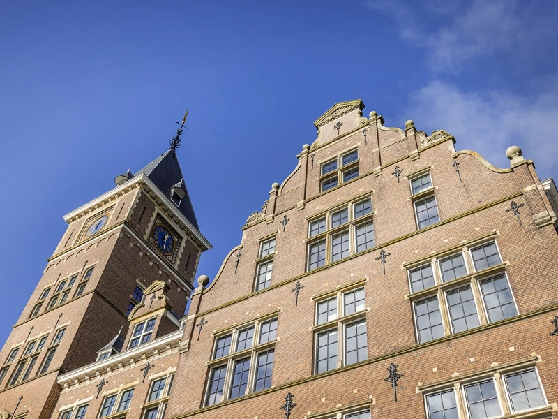 Exterior shot of Shell Headquarters, The Hague