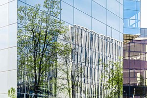 UKMI Spring 2021 Glass Building Trees