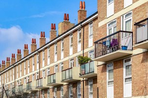 English terraced houses in London