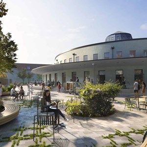 Google Arnulpost Project NE Rotunda Courtyard