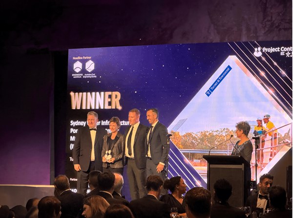Australia team wins at the Asia-Pacific Project Controls Expo Awards