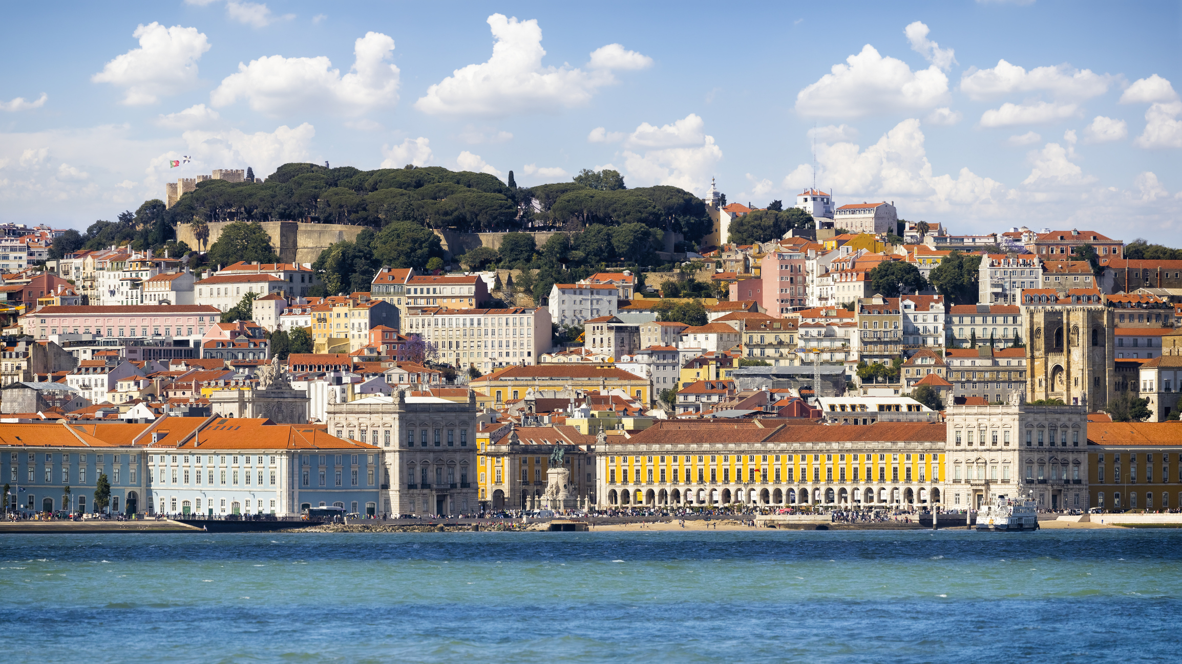 View of Lisbon, the capital of Portugal