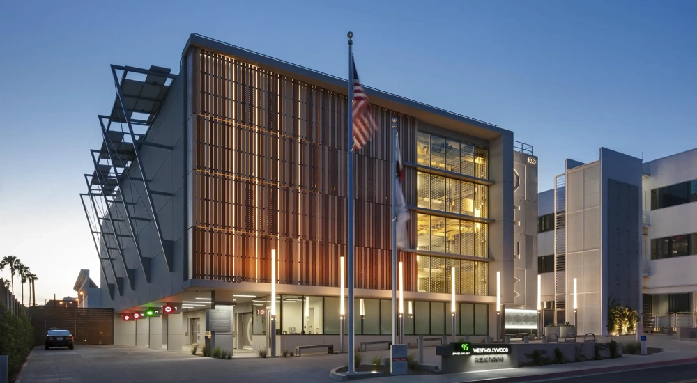 Delivering Pioneering Automated Parking For West Hollywood City Hall 09.47.31