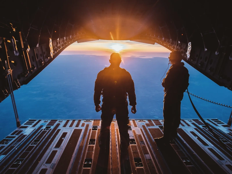 Living up to their motto, ‘First In’, the British Army’s highly specialised Pathfinder troops jumped from a Royal Air Force C-17 Globemaster over Estonia as part of Exercise Swift Response this week.