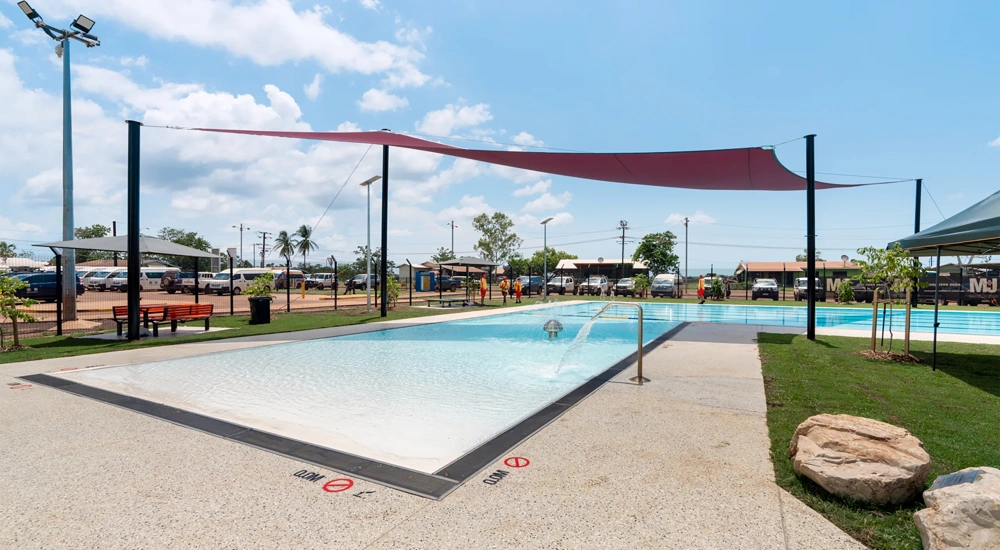 Wadeye Community Pool Redevelopment and parking, Northern Territory, Australia