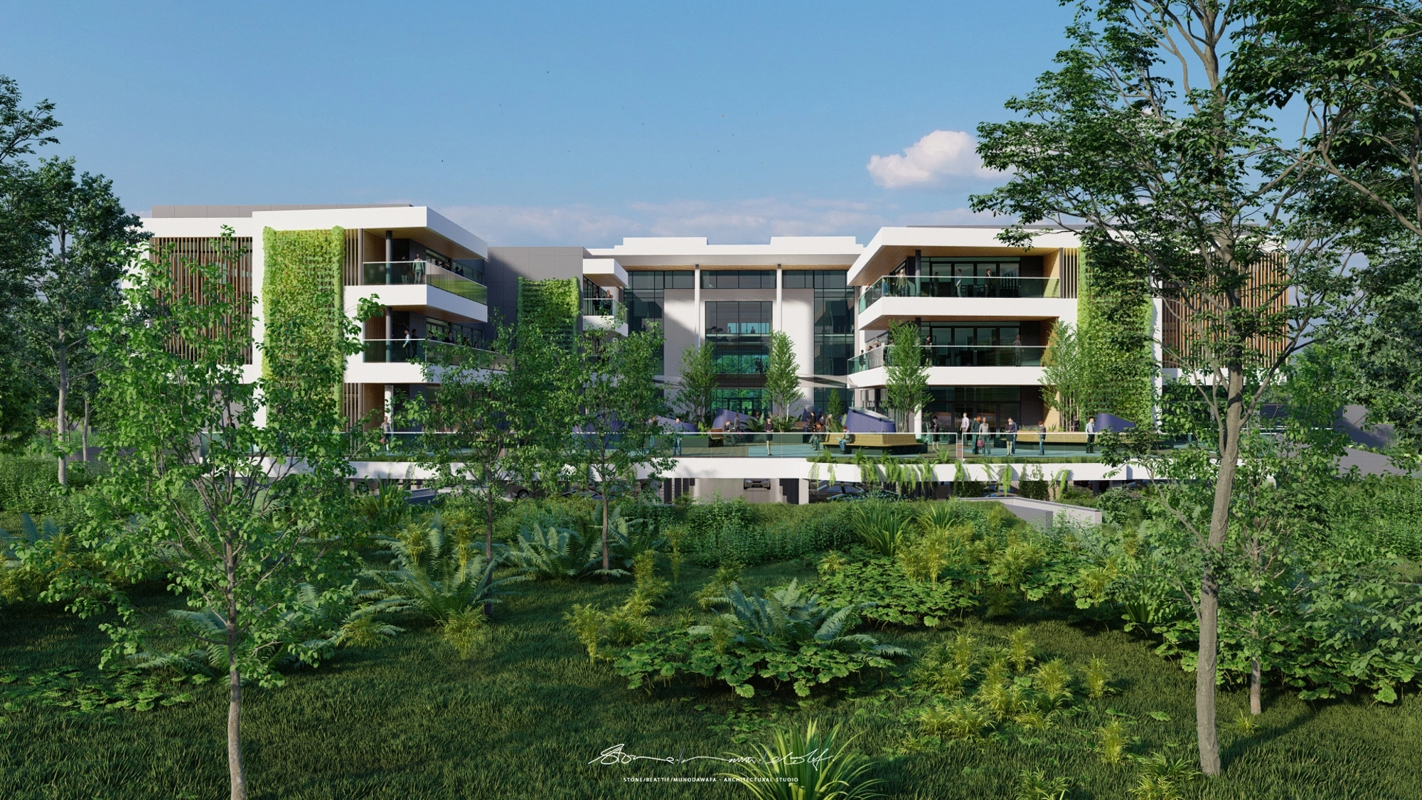Stanbic Bank's head office in Zimbabwe
