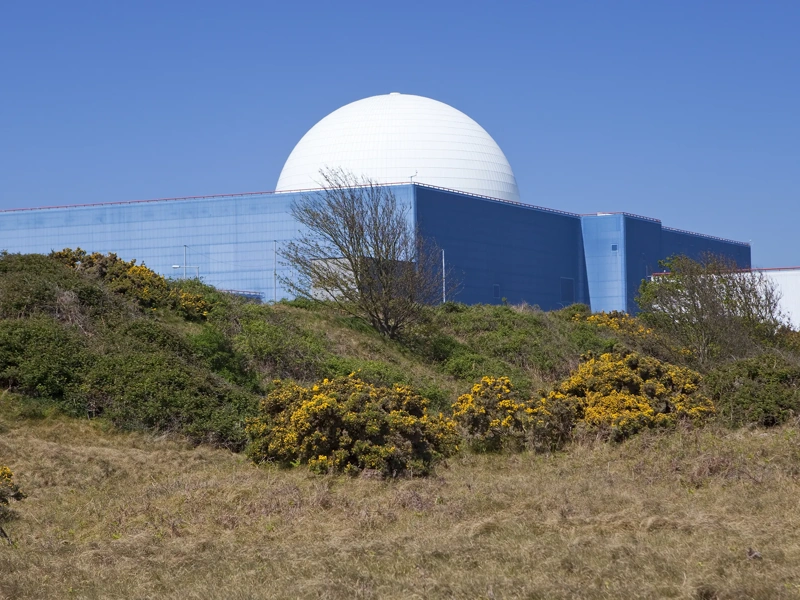 Sizewell B Nuclear Power Station in Suffolk, UK.