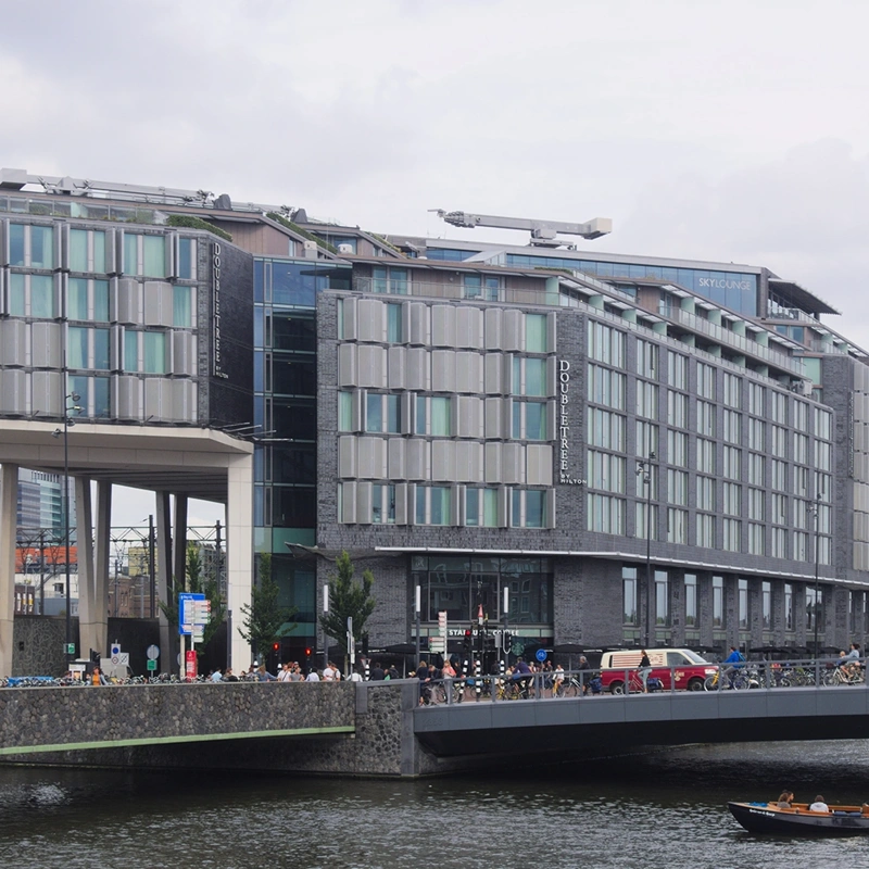 Reimagining the interior of an iconic Amsterdam hotel with Hilton