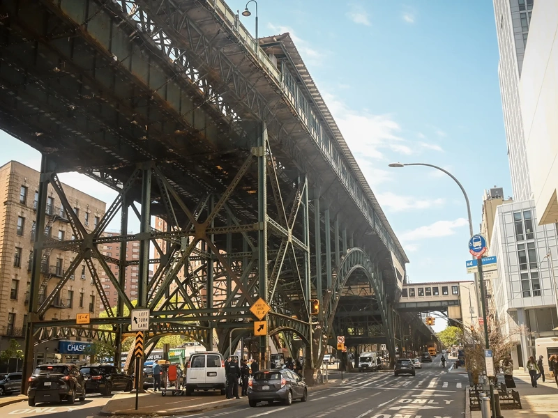 125st Metro Station in Upper West Side of Manhattan , New York Subway, USA